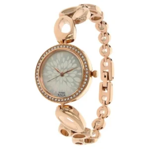 Titan Raga Garden of Eden Mother of Pearl Dial Analog Metal Strap watch for Women - TITAN 2539WM01
