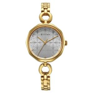 Titan Karishma Silver Dial Watch for Women - TITAN 2702YM01