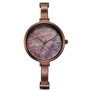 Titan Raga Showstopper Quartz Analog Brown Dial Metal Strap Watch For Women - TITAN 95273QM01