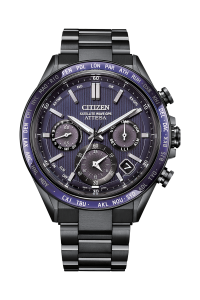 Citizen Attesa CC4059-64L Eco-Drive GPS Super Titanium Blue Dial Men's Watch