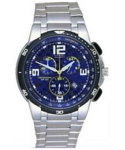 Citizen AN7060-52L Quartz Chronograph Blue Dial Stainless Steel Men's Watch