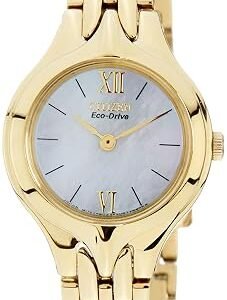 Citizen EW9692-52D Eco-Drive Mother of Pearl Dial Stainless Steel Women's Watch
