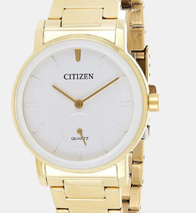 Citizen EQ9062-58A Quartz White Dial Gold-Tone Stainless Steel Women's Watch