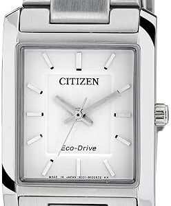 Citizen EP5910-59A Eco-Drive White Dial Stainless Steel Women's Watch