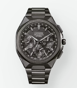 Citizen Attesa CC4105-69E Eco-Drive GPS Super Titanium Men's Chronograph Watch