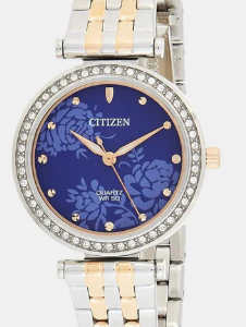 Citizen ER0218-53L Quartz Blue Mother of Pearl Dial Two-Tone Stainless Steel Women's Watch
