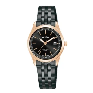 ALBA Prestige Women's Onyx Black Dial Watch – AH7CE2X1