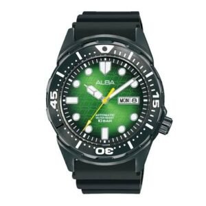 ALBA Active Men's Green Dial Automatic Watch – AL4445X1